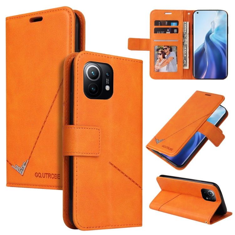 GQUTROBE Right Angle Leather Phone Case, For Xiaomi Poco F3, For Xiaomi Mi 11, For Xiaomi Mi Note 10, For Xiaomi Poco X3 NFC, For Xiaomi Mi 10T 5G, For Xiaomi Mi 10 5G, For Xiaomi Mi 10 Ultra, For Xiaomi Mi 10 Lite 5G