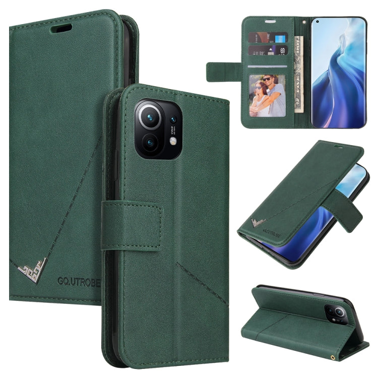 GQUTROBE Right Angle Leather Phone Case, For Xiaomi Poco F3, For Xiaomi Mi 11, For Xiaomi Mi Note 10, For Xiaomi Poco X3 NFC, For Xiaomi Mi 10T 5G, For Xiaomi Mi 10 5G, For Xiaomi Mi 10 Ultra, For Xiaomi Mi 10 Lite 5G