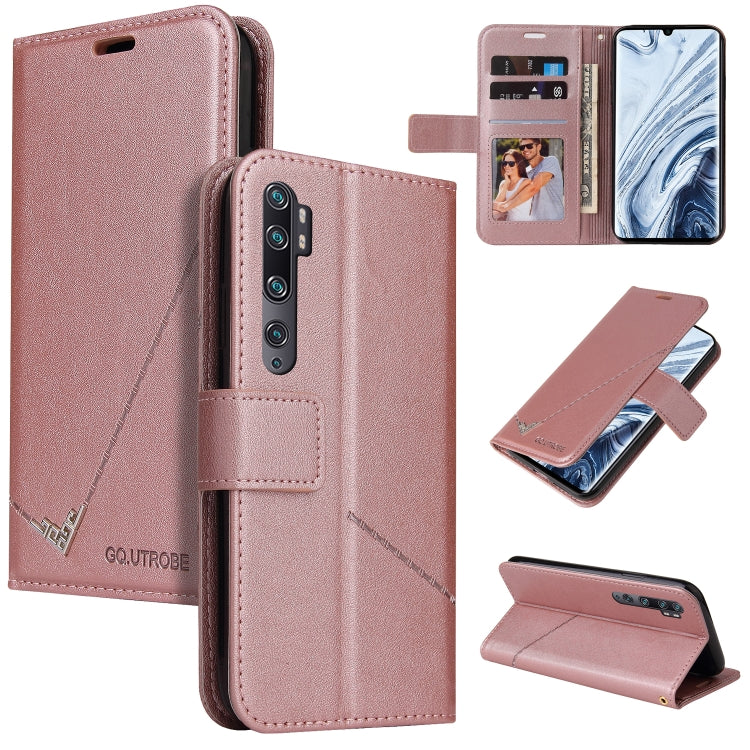 GQUTROBE Right Angle Leather Phone Case, For Xiaomi Poco F3, For Xiaomi Mi 11, For Xiaomi Mi Note 10, For Xiaomi Poco X3 NFC, For Xiaomi Mi 10T 5G, For Xiaomi Mi 10 5G, For Xiaomi Mi 10 Ultra, For Xiaomi Mi 10 Lite 5G