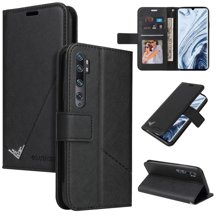 GQUTROBE Right Angle Leather Phone Case, For Xiaomi Poco F3, For Xiaomi Mi 11, For Xiaomi Mi Note 10, For Xiaomi Poco X3 NFC, For Xiaomi Mi 10T 5G, For Xiaomi Mi 10 5G, For Xiaomi Mi 10 Ultra, For Xiaomi Mi 10 Lite 5G