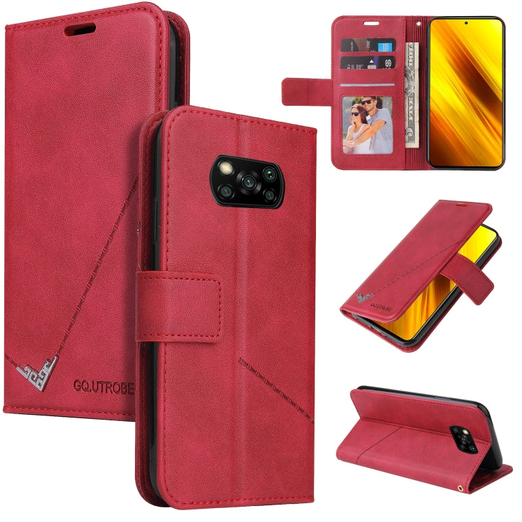 GQUTROBE Right Angle Leather Phone Case, For Xiaomi Poco F3, For Xiaomi Mi 11, For Xiaomi Mi Note 10, For Xiaomi Poco X3 NFC, For Xiaomi Mi 10T 5G, For Xiaomi Mi 10 5G, For Xiaomi Mi 10 Ultra, For Xiaomi Mi 10 Lite 5G