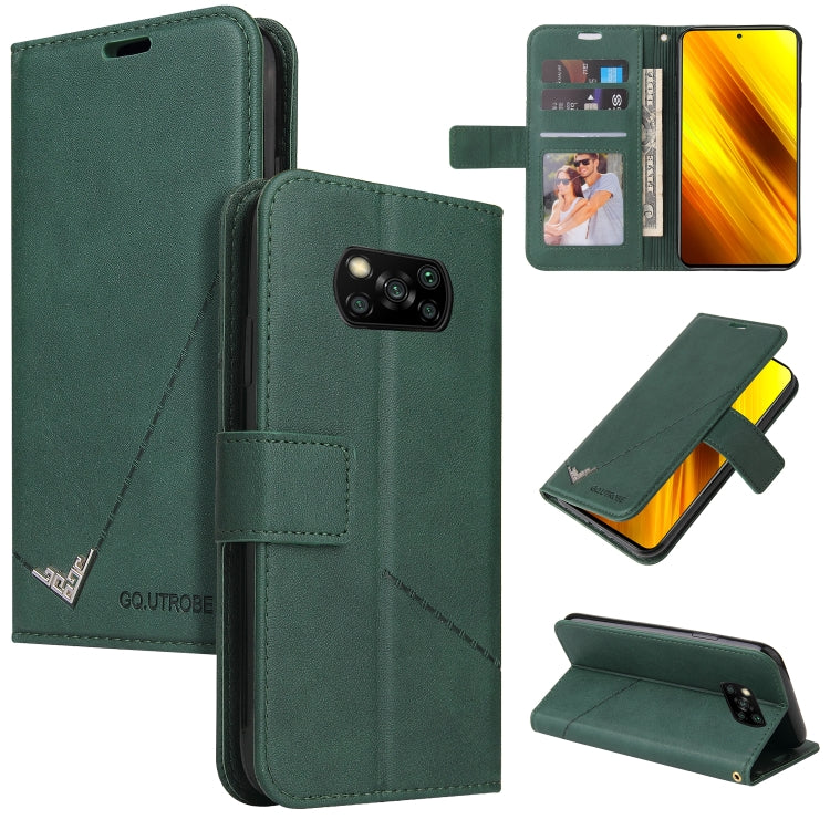 GQUTROBE Right Angle Leather Phone Case, For Xiaomi Poco F3, For Xiaomi Mi 11, For Xiaomi Mi Note 10, For Xiaomi Poco X3 NFC, For Xiaomi Mi 10T 5G, For Xiaomi Mi 10 5G, For Xiaomi Mi 10 Ultra, For Xiaomi Mi 10 Lite 5G