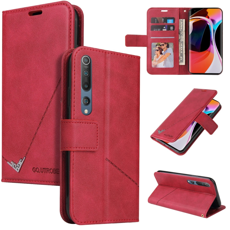 GQUTROBE Right Angle Leather Phone Case, For Xiaomi Poco F3, For Xiaomi Mi 11, For Xiaomi Mi Note 10, For Xiaomi Poco X3 NFC, For Xiaomi Mi 10T 5G, For Xiaomi Mi 10 5G, For Xiaomi Mi 10 Ultra, For Xiaomi Mi 10 Lite 5G