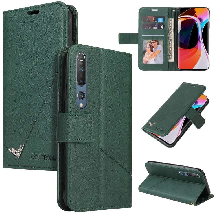 GQUTROBE Right Angle Leather Phone Case, For Xiaomi Poco F3, For Xiaomi Mi 11, For Xiaomi Mi Note 10, For Xiaomi Poco X3 NFC, For Xiaomi Mi 10T 5G, For Xiaomi Mi 10 5G, For Xiaomi Mi 10 Ultra, For Xiaomi Mi 10 Lite 5G