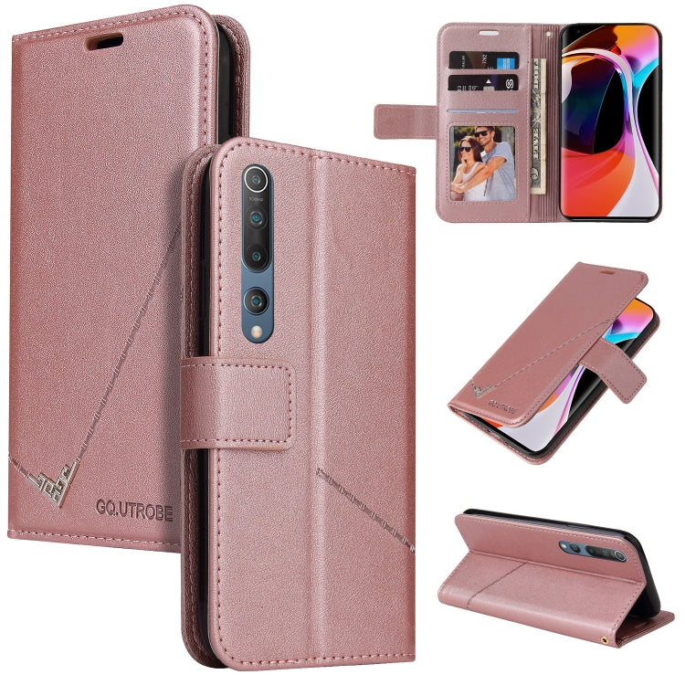 GQUTROBE Right Angle Leather Phone Case, For Xiaomi Poco F3, For Xiaomi Mi 11, For Xiaomi Mi Note 10, For Xiaomi Poco X3 NFC, For Xiaomi Mi 10T 5G, For Xiaomi Mi 10 5G, For Xiaomi Mi 10 Ultra, For Xiaomi Mi 10 Lite 5G