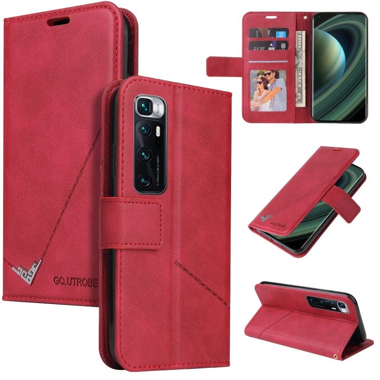 GQUTROBE Right Angle Leather Phone Case, For Xiaomi Poco F3, For Xiaomi Mi 11, For Xiaomi Mi Note 10, For Xiaomi Poco X3 NFC, For Xiaomi Mi 10T 5G, For Xiaomi Mi 10 5G, For Xiaomi Mi 10 Ultra, For Xiaomi Mi 10 Lite 5G
