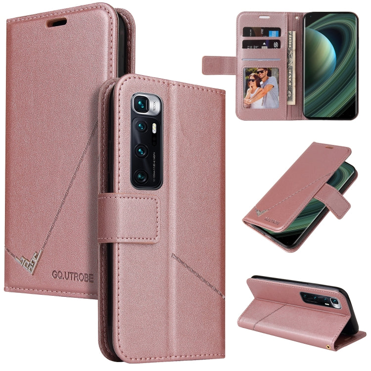 GQUTROBE Right Angle Leather Phone Case, For Xiaomi Poco F3, For Xiaomi Mi 11, For Xiaomi Mi Note 10, For Xiaomi Poco X3 NFC, For Xiaomi Mi 10T 5G, For Xiaomi Mi 10 5G, For Xiaomi Mi 10 Ultra, For Xiaomi Mi 10 Lite 5G
