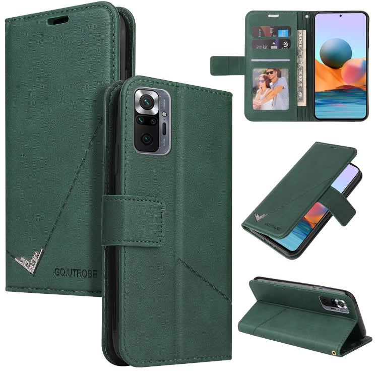 GQUTROBE Right Angle Leather Phone Case, For Xiaomi Mi A3, For Xiaomi Redmi Note 10 Pro Max, For Xiaomi Redmi Note 10 5G, For Xiaomi Redmi Note 10, For Xiaomi Redmi Note 9 5G, For Xiaomi Redmi 9T, For Xiaomi Redmi Note 9S, For Xiaomi Redmi Note 9