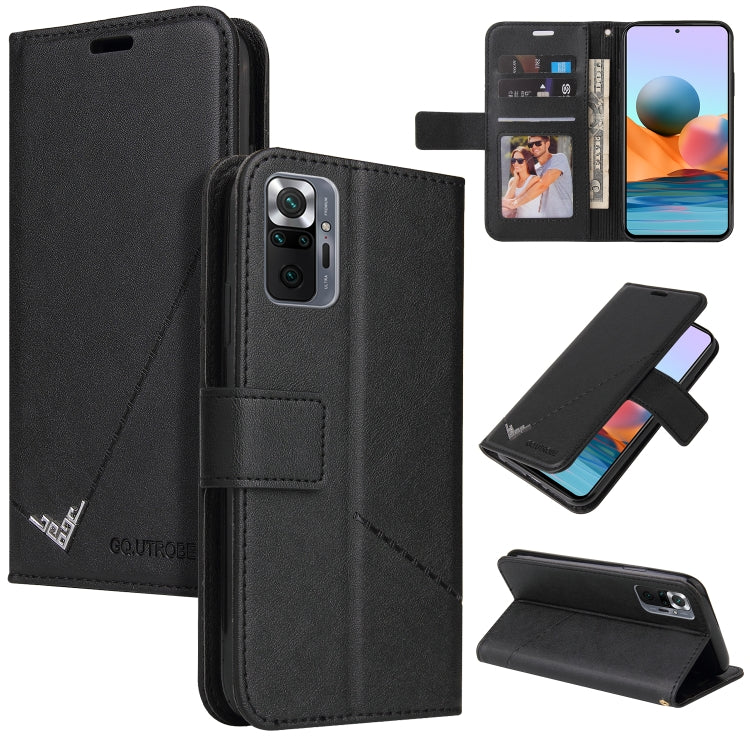 GQUTROBE Right Angle Leather Phone Case, For Xiaomi Mi A3, For Xiaomi Redmi Note 10 Pro Max, For Xiaomi Redmi Note 10 5G, For Xiaomi Redmi Note 10, For Xiaomi Redmi Note 9 5G, For Xiaomi Redmi 9T, For Xiaomi Redmi Note 9S, For Xiaomi Redmi Note 9