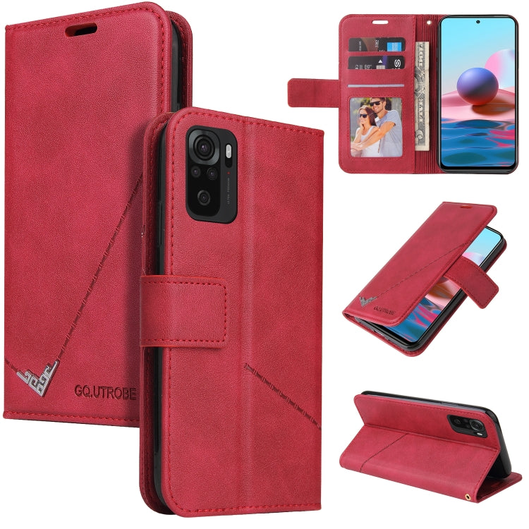 GQUTROBE Right Angle Leather Phone Case, For Xiaomi Mi A3, For Xiaomi Redmi Note 10 Pro Max, For Xiaomi Redmi Note 10 5G, For Xiaomi Redmi Note 10, For Xiaomi Redmi Note 9 5G, For Xiaomi Redmi 9T, For Xiaomi Redmi Note 9S, For Xiaomi Redmi Note 9