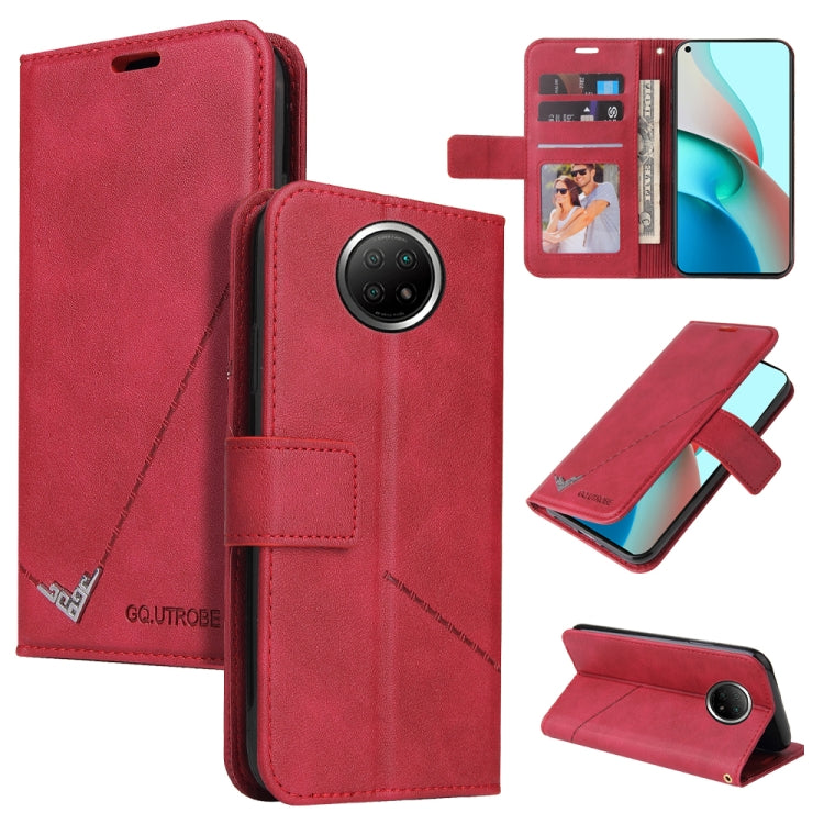 GQUTROBE Right Angle Leather Phone Case, For Xiaomi Mi A3, For Xiaomi Redmi Note 10 Pro Max, For Xiaomi Redmi Note 10 5G, For Xiaomi Redmi Note 10, For Xiaomi Redmi Note 9 5G, For Xiaomi Redmi 9T, For Xiaomi Redmi Note 9S, For Xiaomi Redmi Note 9