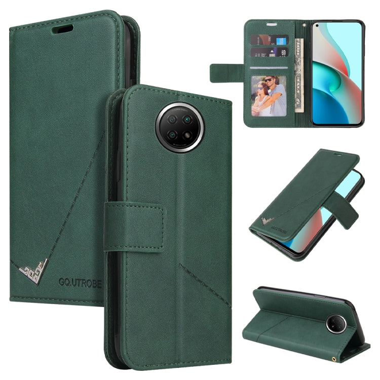 GQUTROBE Right Angle Leather Phone Case, For Xiaomi Mi A3, For Xiaomi Redmi Note 10 Pro Max, For Xiaomi Redmi Note 10 5G, For Xiaomi Redmi Note 10, For Xiaomi Redmi Note 9 5G, For Xiaomi Redmi 9T, For Xiaomi Redmi Note 9S, For Xiaomi Redmi Note 9