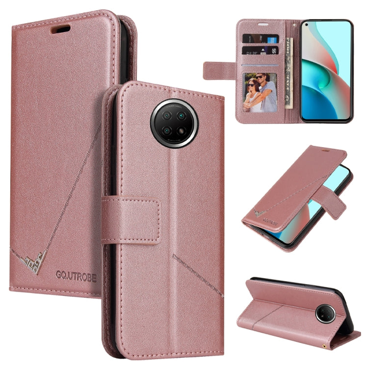GQUTROBE Right Angle Leather Phone Case, For Xiaomi Mi A3, For Xiaomi Redmi Note 10 Pro Max, For Xiaomi Redmi Note 10 5G, For Xiaomi Redmi Note 10, For Xiaomi Redmi Note 9 5G, For Xiaomi Redmi 9T, For Xiaomi Redmi Note 9S, For Xiaomi Redmi Note 9