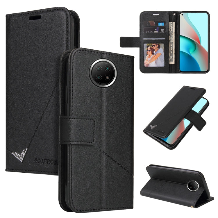 GQUTROBE Right Angle Leather Phone Case, For Xiaomi Mi A3, For Xiaomi Redmi Note 10 Pro Max, For Xiaomi Redmi Note 10 5G, For Xiaomi Redmi Note 10, For Xiaomi Redmi Note 9 5G, For Xiaomi Redmi 9T, For Xiaomi Redmi Note 9S, For Xiaomi Redmi Note 9