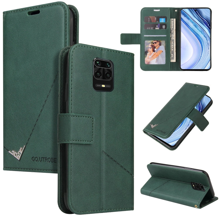 GQUTROBE Right Angle Leather Phone Case, For Xiaomi Mi A3, For Xiaomi Redmi Note 10 Pro Max, For Xiaomi Redmi Note 10 5G, For Xiaomi Redmi Note 10, For Xiaomi Redmi Note 9 5G, For Xiaomi Redmi 9T, For Xiaomi Redmi Note 9S, For Xiaomi Redmi Note 9