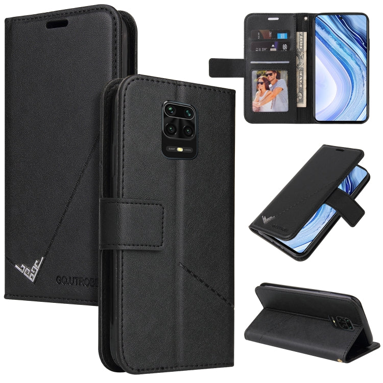 GQUTROBE Right Angle Leather Phone Case, For Xiaomi Mi A3, For Xiaomi Redmi Note 10 Pro Max, For Xiaomi Redmi Note 10 5G, For Xiaomi Redmi Note 10, For Xiaomi Redmi Note 9 5G, For Xiaomi Redmi 9T, For Xiaomi Redmi Note 9S, For Xiaomi Redmi Note 9