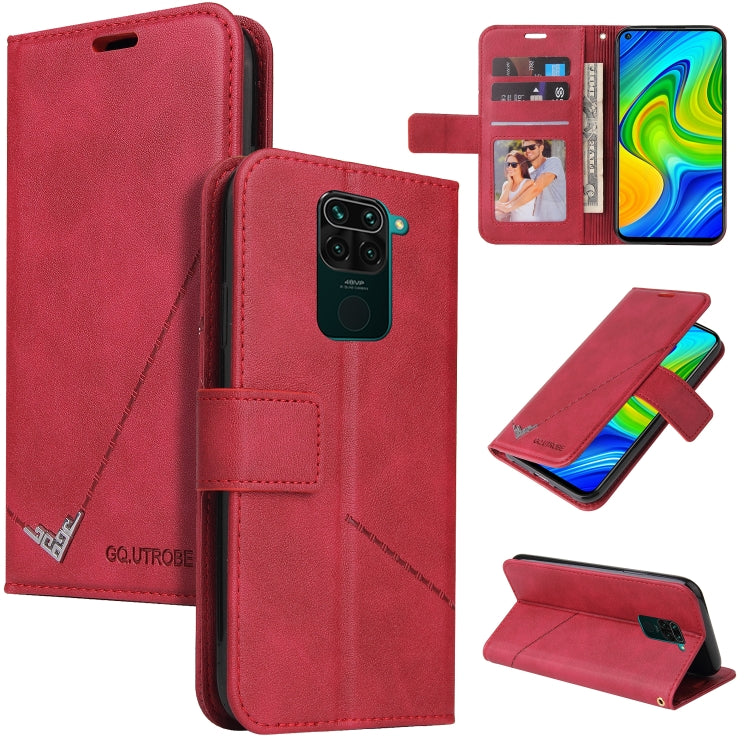 GQUTROBE Right Angle Leather Phone Case, For Xiaomi Mi A3, For Xiaomi Redmi Note 10 Pro Max, For Xiaomi Redmi Note 10 5G, For Xiaomi Redmi Note 10, For Xiaomi Redmi Note 9 5G, For Xiaomi Redmi 9T, For Xiaomi Redmi Note 9S, For Xiaomi Redmi Note 9