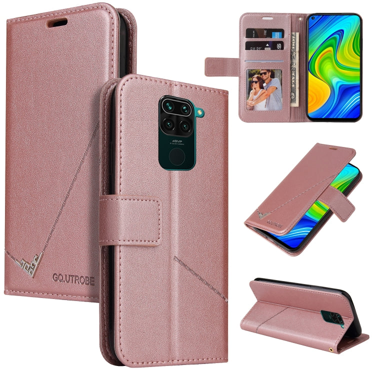 GQUTROBE Right Angle Leather Phone Case, For Xiaomi Mi A3, For Xiaomi Redmi Note 10 Pro Max, For Xiaomi Redmi Note 10 5G, For Xiaomi Redmi Note 10, For Xiaomi Redmi Note 9 5G, For Xiaomi Redmi 9T, For Xiaomi Redmi Note 9S, For Xiaomi Redmi Note 9