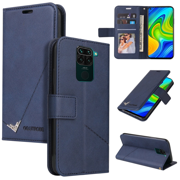 GQUTROBE Right Angle Leather Phone Case, For Xiaomi Mi A3, For Xiaomi Redmi Note 10 Pro Max, For Xiaomi Redmi Note 10 5G, For Xiaomi Redmi Note 10, For Xiaomi Redmi Note 9 5G, For Xiaomi Redmi 9T, For Xiaomi Redmi Note 9S, For Xiaomi Redmi Note 9