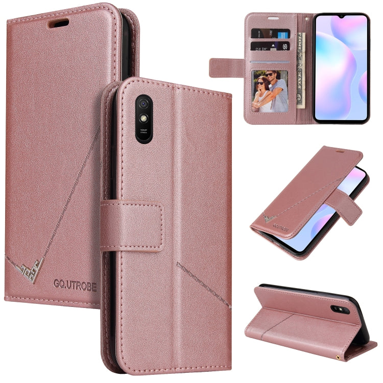 GQUTROBE Right Angle Leather Phone Case, For Xiaomi Redmi 9A, For Xiaomi Redmi 9C, For Xiaomi Redmi 9, For Xiaomi Redmi K20, For Xiaomi Redmi Note 8T, For Xiaomi Redmi Note 8 Pro, For Xiaomi Redmi Note 8, For Xiaomi Redmi 8A