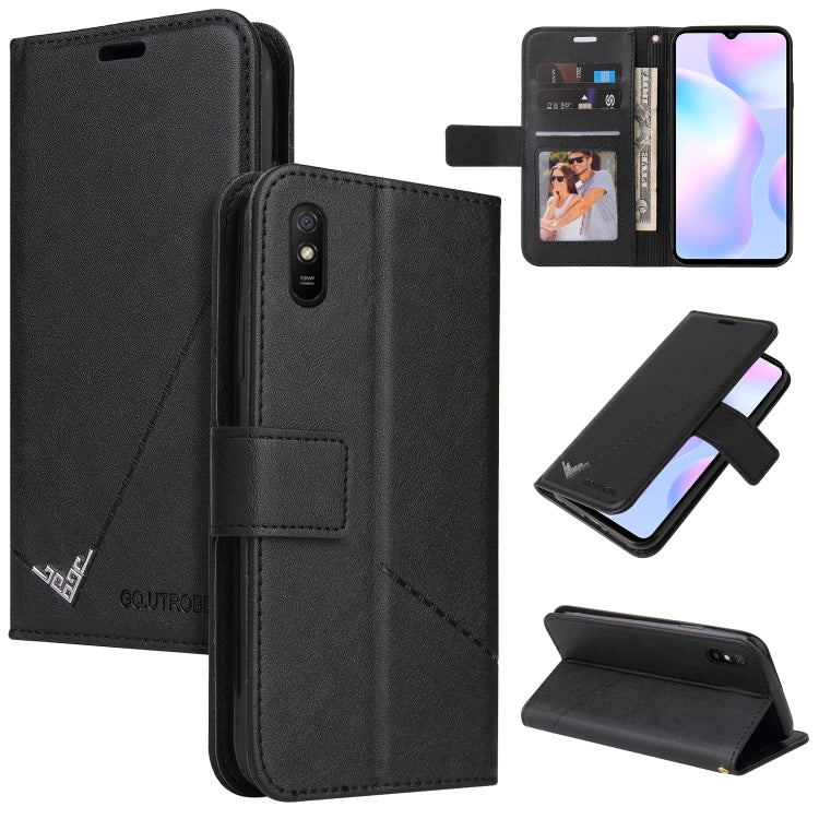 GQUTROBE Right Angle Leather Phone Case, For Xiaomi Redmi 9A, For Xiaomi Redmi 9C, For Xiaomi Redmi 9, For Xiaomi Redmi K20, For Xiaomi Redmi Note 8T, For Xiaomi Redmi Note 8 Pro, For Xiaomi Redmi Note 8, For Xiaomi Redmi 8A