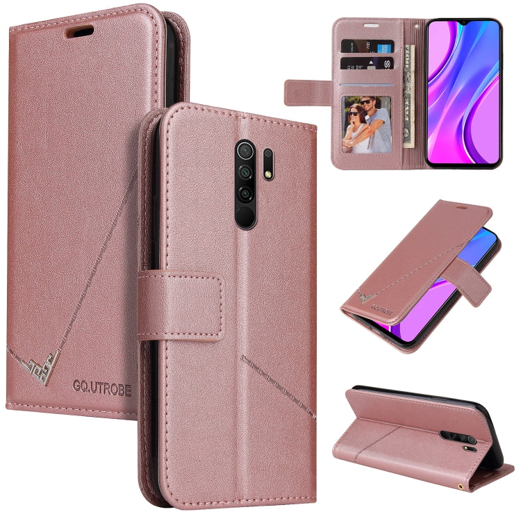 GQUTROBE Right Angle Leather Phone Case, For Xiaomi Redmi 9A, For Xiaomi Redmi 9C, For Xiaomi Redmi 9, For Xiaomi Redmi K20, For Xiaomi Redmi Note 8T, For Xiaomi Redmi Note 8 Pro, For Xiaomi Redmi Note 8, For Xiaomi Redmi 8A