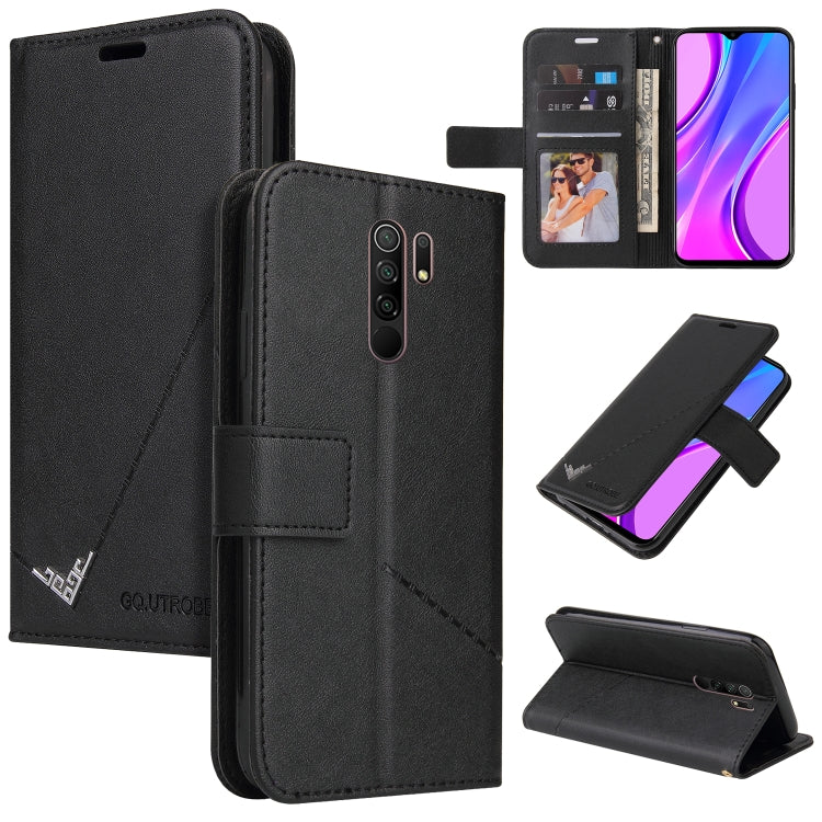 GQUTROBE Right Angle Leather Phone Case, For Xiaomi Redmi 9A, For Xiaomi Redmi 9C, For Xiaomi Redmi 9, For Xiaomi Redmi K20, For Xiaomi Redmi Note 8T, For Xiaomi Redmi Note 8 Pro, For Xiaomi Redmi Note 8, For Xiaomi Redmi 8A