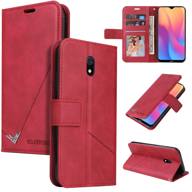 GQUTROBE Right Angle Leather Phone Case, For Xiaomi Redmi 9A, For Xiaomi Redmi 9C, For Xiaomi Redmi 9, For Xiaomi Redmi K20, For Xiaomi Redmi Note 8T, For Xiaomi Redmi Note 8 Pro, For Xiaomi Redmi Note 8, For Xiaomi Redmi 8A