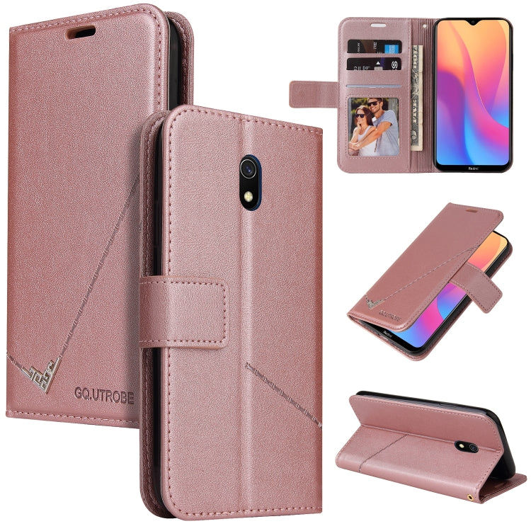 GQUTROBE Right Angle Leather Phone Case, For Xiaomi Redmi 9A, For Xiaomi Redmi 9C, For Xiaomi Redmi 9, For Xiaomi Redmi K20, For Xiaomi Redmi Note 8T, For Xiaomi Redmi Note 8 Pro, For Xiaomi Redmi Note 8, For Xiaomi Redmi 8A