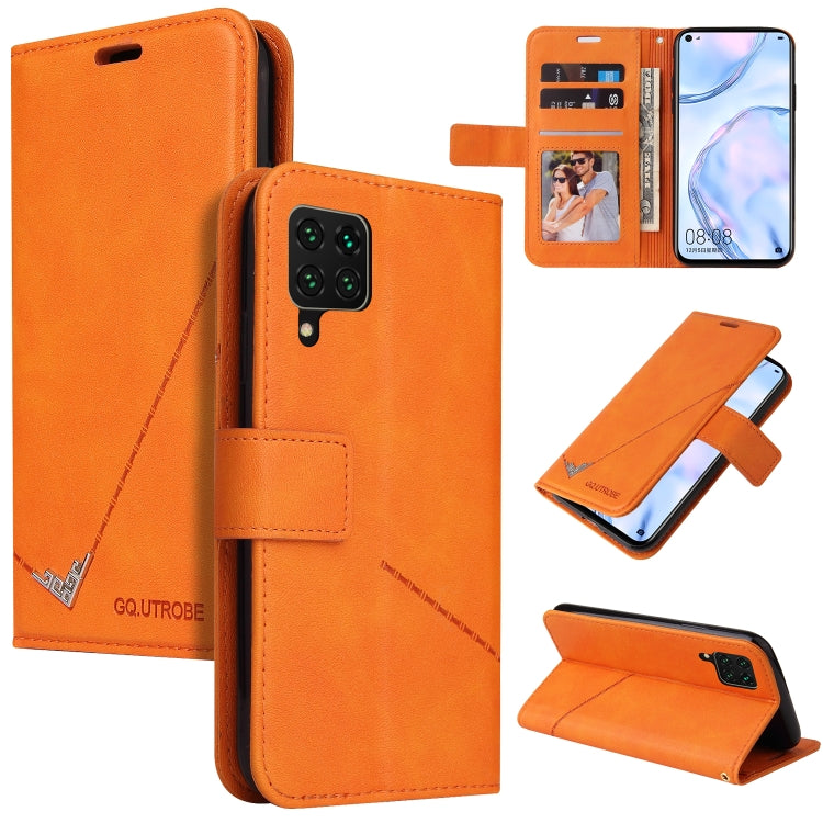 GQUTROBE Right Angle Leather Phone Case, For Huawei P40, For Huawei P40 Lite, For Huawei P40 Pro, Huawei P smart 2021, For Huawei nova 7 SE, For Huawei Mate 40, For Huawei Mate 40 Lite, For Huawei Mate 40 Pro
