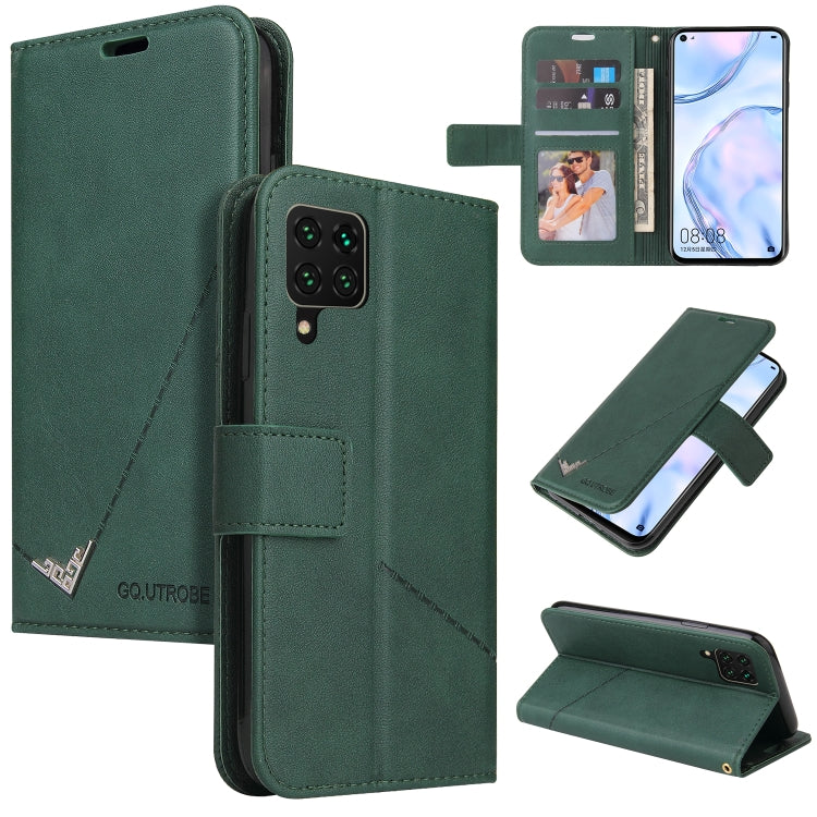 GQUTROBE Right Angle Leather Phone Case, For Huawei P40, For Huawei P40 Lite, For Huawei P40 Pro, Huawei P smart 2021, For Huawei nova 7 SE, For Huawei Mate 40, For Huawei Mate 40 Lite, For Huawei Mate 40 Pro