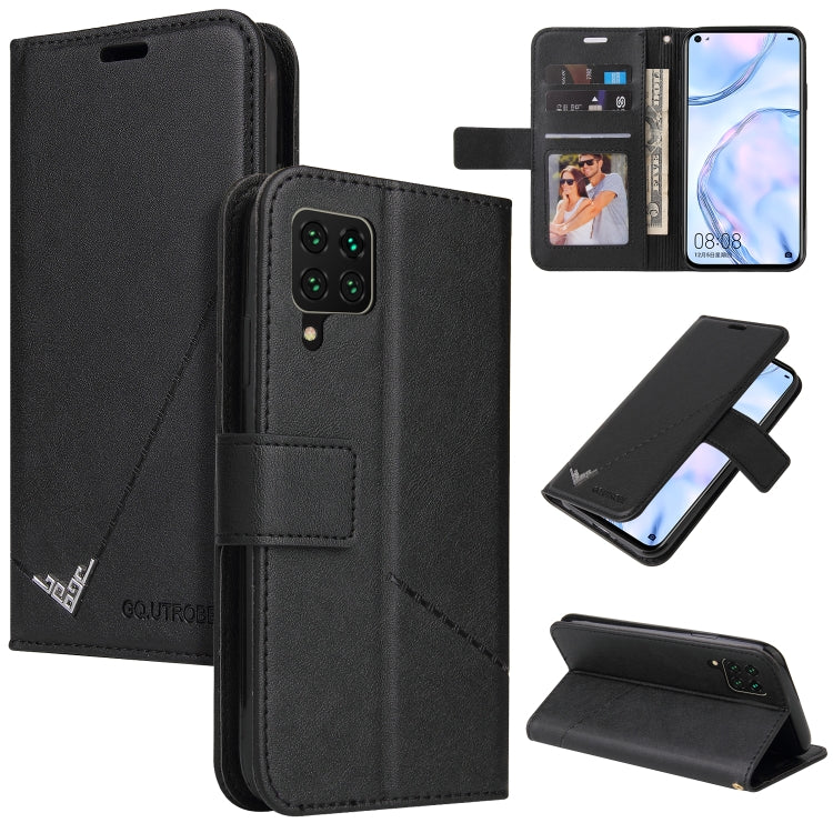 GQUTROBE Right Angle Leather Phone Case, For Huawei P40, For Huawei P40 Lite, For Huawei P40 Pro, Huawei P smart 2021, For Huawei nova 7 SE, For Huawei Mate 40, For Huawei Mate 40 Lite, For Huawei Mate 40 Pro