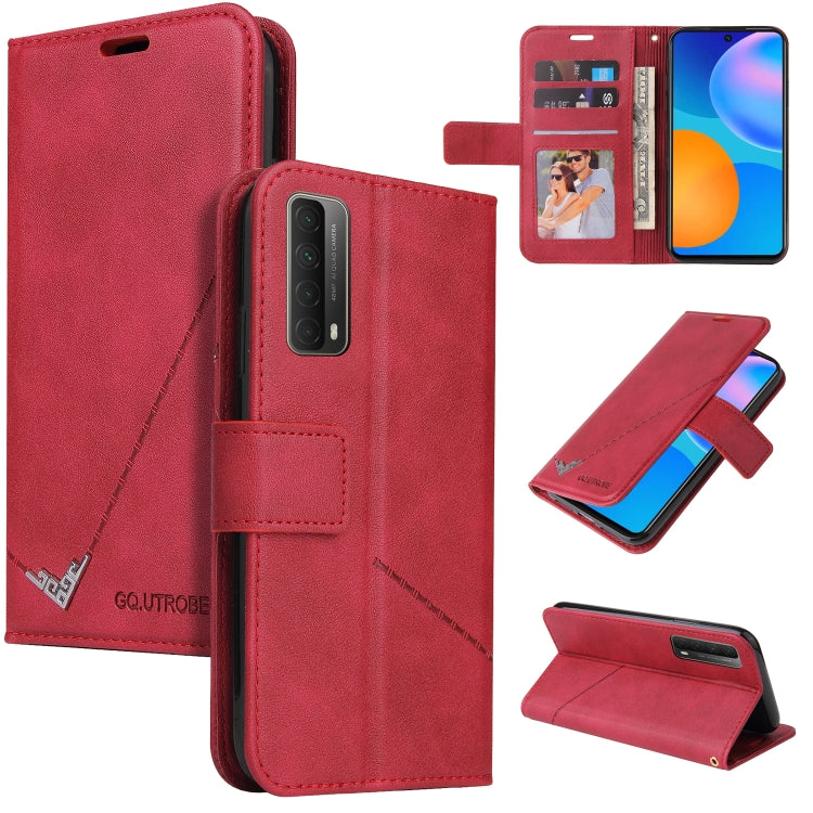 GQUTROBE Right Angle Leather Phone Case, For Huawei P40, For Huawei P40 Lite, For Huawei P40 Pro, Huawei P smart 2021, For Huawei nova 7 SE, For Huawei Mate 40, For Huawei Mate 40 Lite, For Huawei Mate 40 Pro