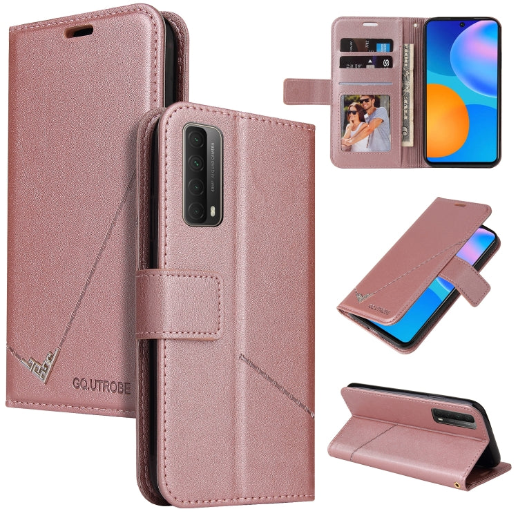 GQUTROBE Right Angle Leather Phone Case, For Huawei P40, For Huawei P40 Lite, For Huawei P40 Pro, Huawei P smart 2021, For Huawei nova 7 SE, For Huawei Mate 40, For Huawei Mate 40 Lite, For Huawei Mate 40 Pro