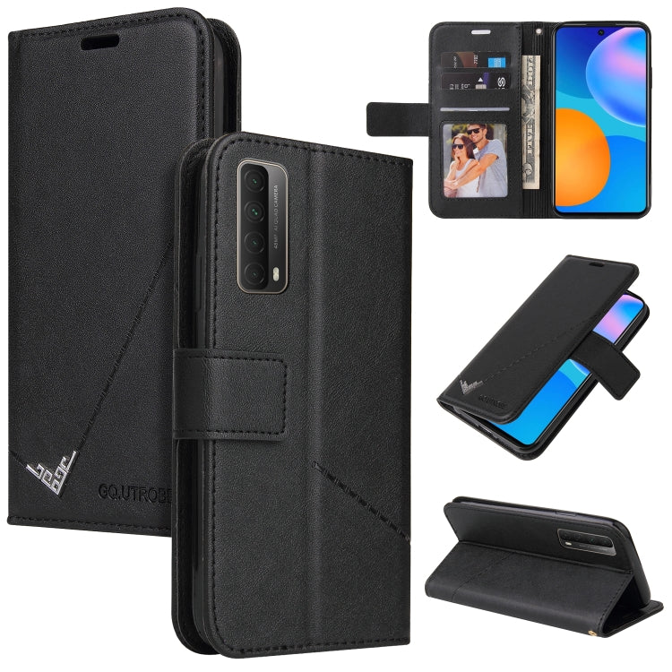 GQUTROBE Right Angle Leather Phone Case, For Huawei P40, For Huawei P40 Lite, For Huawei P40 Pro, Huawei P smart 2021, For Huawei nova 7 SE, For Huawei Mate 40, For Huawei Mate 40 Lite, For Huawei Mate 40 Pro
