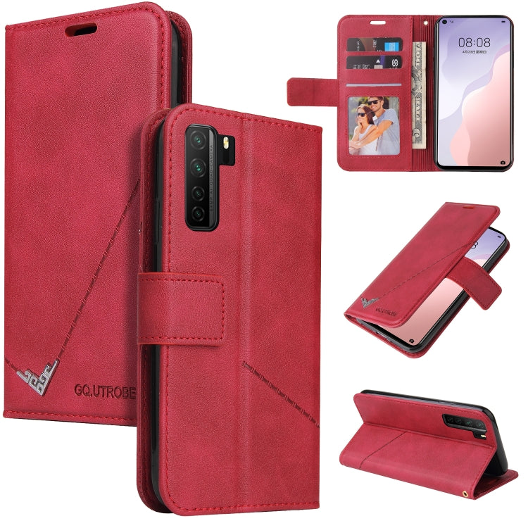 GQUTROBE Right Angle Leather Phone Case, For Huawei P40, For Huawei P40 Lite, For Huawei P40 Pro, Huawei P smart 2021, For Huawei nova 7 SE, For Huawei Mate 40, For Huawei Mate 40 Lite, For Huawei Mate 40 Pro