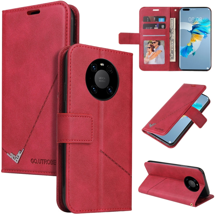 GQUTROBE Right Angle Leather Phone Case, For Huawei P40, For Huawei P40 Lite, For Huawei P40 Pro, Huawei P smart 2021, For Huawei nova 7 SE, For Huawei Mate 40, For Huawei Mate 40 Lite, For Huawei Mate 40 Pro