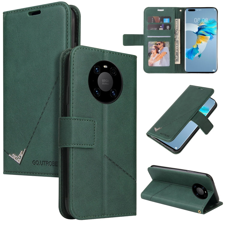 GQUTROBE Right Angle Leather Phone Case, For Huawei P40, For Huawei P40 Lite, For Huawei P40 Pro, Huawei P smart 2021, For Huawei nova 7 SE, For Huawei Mate 40, For Huawei Mate 40 Lite, For Huawei Mate 40 Pro