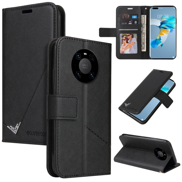 GQUTROBE Right Angle Leather Phone Case, For Huawei P40, For Huawei P40 Lite, For Huawei P40 Pro, Huawei P smart 2021, For Huawei nova 7 SE, For Huawei Mate 40, For Huawei Mate 40 Lite, For Huawei Mate 40 Pro