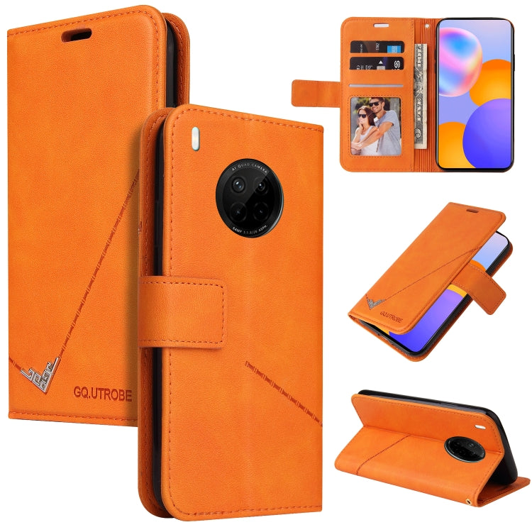 GQUTROBE Right Angle Leather Phone Case, For Huawei P40, For Huawei P40 Lite, For Huawei P40 Pro, Huawei P smart 2021, For Huawei nova 7 SE, For Huawei Mate 40, For Huawei Mate 40 Lite, For Huawei Mate 40 Pro
