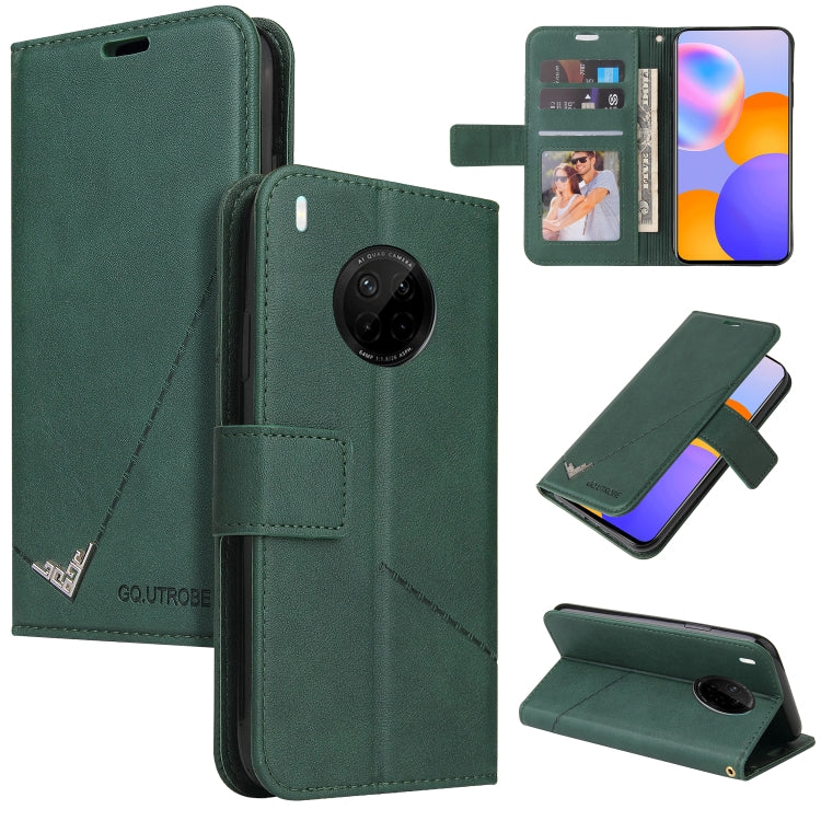 GQUTROBE Right Angle Leather Phone Case, For Huawei P40, For Huawei P40 Lite, For Huawei P40 Pro, Huawei P smart 2021, For Huawei nova 7 SE, For Huawei Mate 40, For Huawei Mate 40 Lite, For Huawei Mate 40 Pro