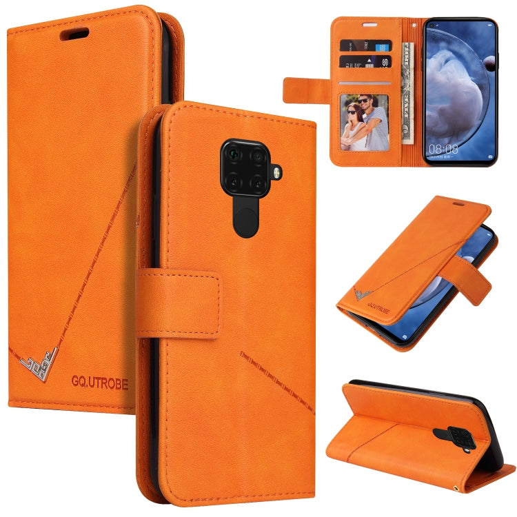 GQUTROBE Right Angle Leather Phone Case, For Huawei Mate 30 Lite, For Huawei Mate 30 Pro, For Huawei Mate 20 Pro, For Huawei P30, For Huawei P30 Pro, For Huawei P20 Lite, For Huawei P20 Pro, For Huawei Y7p