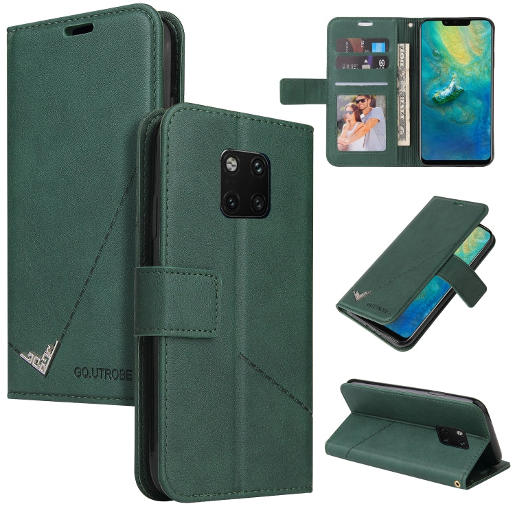GQUTROBE Right Angle Leather Phone Case, For Huawei Mate 30 Lite, For Huawei Mate 30 Pro, For Huawei Mate 20 Pro, For Huawei P30, For Huawei P30 Pro, For Huawei P20 Lite, For Huawei P20 Pro, For Huawei Y7p