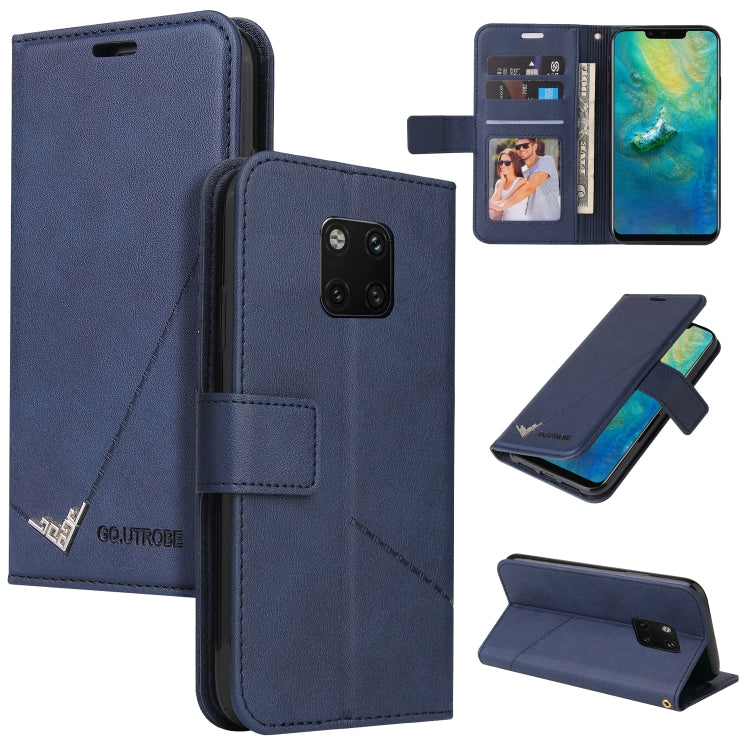 GQUTROBE Right Angle Leather Phone Case, For Huawei Mate 30 Lite, For Huawei Mate 30 Pro, For Huawei Mate 20 Pro, For Huawei P30, For Huawei P30 Pro, For Huawei P20 Lite, For Huawei P20 Pro, For Huawei Y7p