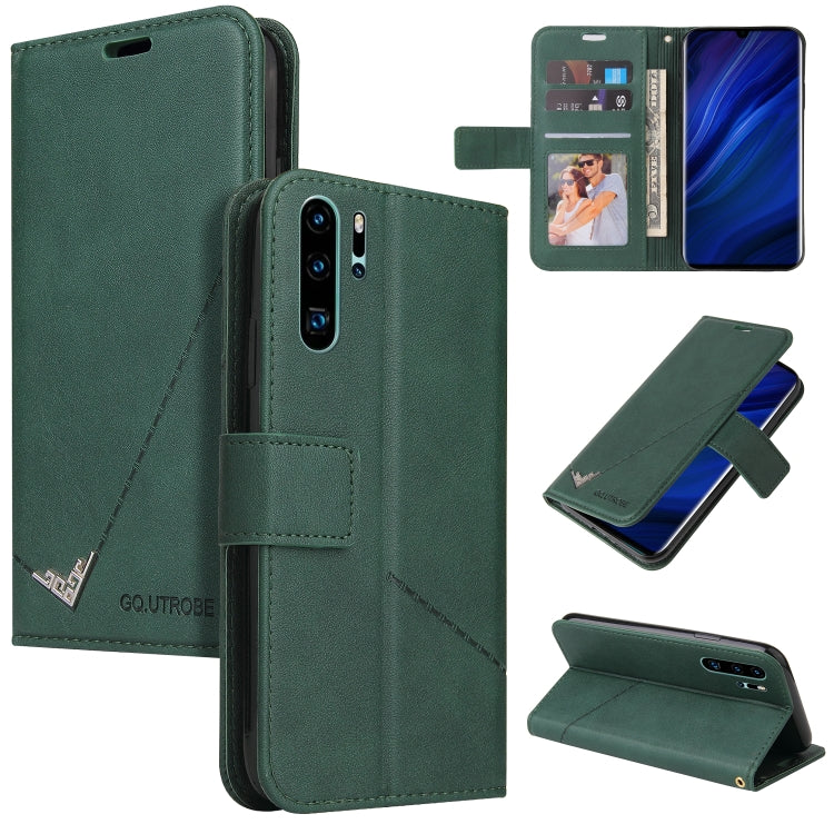 GQUTROBE Right Angle Leather Phone Case, For Huawei Mate 30 Lite, For Huawei Mate 30 Pro, For Huawei Mate 20 Pro, For Huawei P30, For Huawei P30 Pro, For Huawei P20 Lite, For Huawei P20 Pro, For Huawei Y7p
