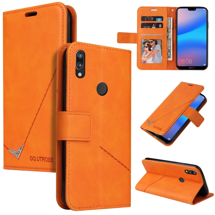 GQUTROBE Right Angle Leather Phone Case, For Huawei Mate 30 Lite, For Huawei Mate 30 Pro, For Huawei Mate 20 Pro, For Huawei P30, For Huawei P30 Pro, For Huawei P20 Lite, For Huawei P20 Pro, For Huawei Y7p