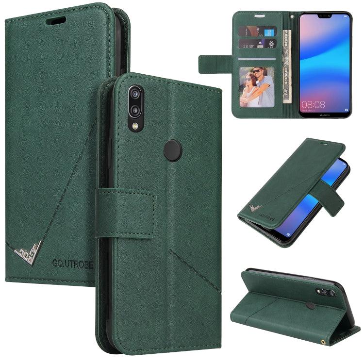 GQUTROBE Right Angle Leather Phone Case, For Huawei Mate 30 Lite, For Huawei Mate 30 Pro, For Huawei Mate 20 Pro, For Huawei P30, For Huawei P30 Pro, For Huawei P20 Lite, For Huawei P20 Pro, For Huawei Y7p