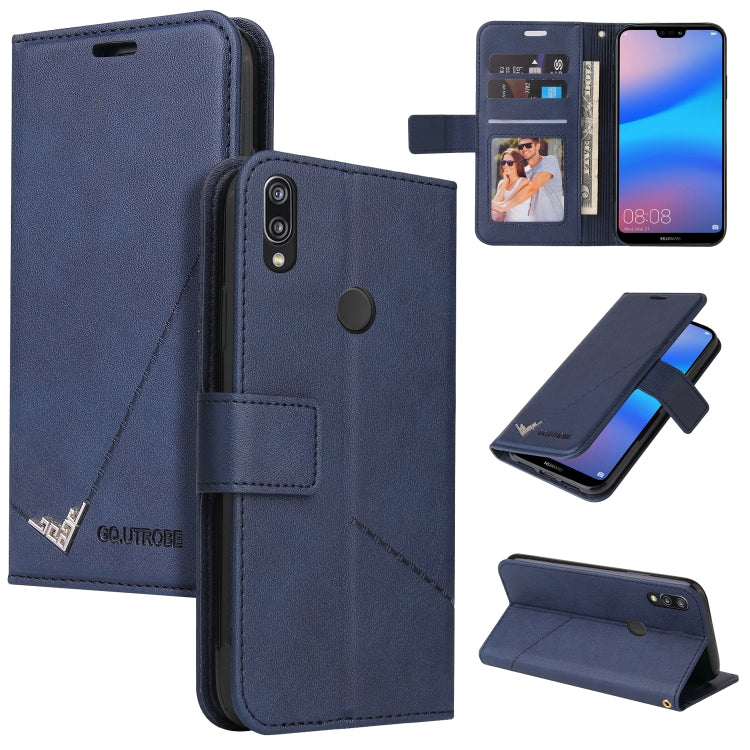 GQUTROBE Right Angle Leather Phone Case, For Huawei Mate 30 Lite, For Huawei Mate 30 Pro, For Huawei Mate 20 Pro, For Huawei P30, For Huawei P30 Pro, For Huawei P20 Lite, For Huawei P20 Pro, For Huawei Y7p