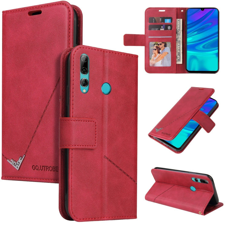 GQUTROBE Right Angle Leather Phone Case, For Huawei Y6p, For Huawei Y5p / Honor 9S, For Huawei P Smart Z, For Honor 10 Lite, For Huawei Enjoy 9s, For Huawei Y6 2019