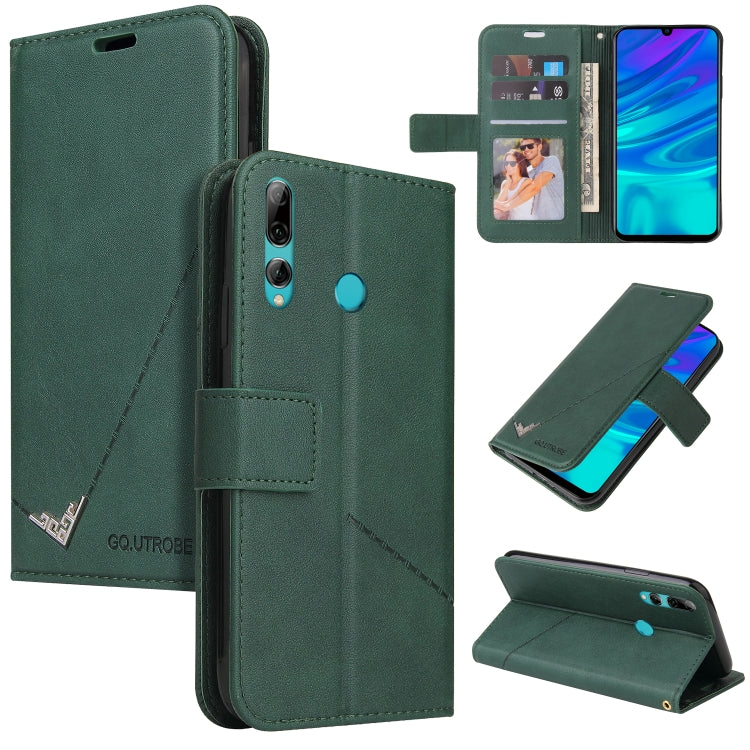 GQUTROBE Right Angle Leather Phone Case, For Huawei Y6p, For Huawei Y5p / Honor 9S, For Huawei P Smart Z, For Honor 10 Lite, For Huawei Enjoy 9s, For Huawei Y6 2019